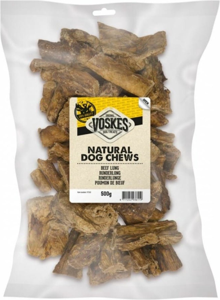 12 x Voskes runderlong 500gr