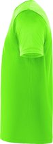 2 pack Fluor Groen unisex sportshirt Control Dry korte mouwen Daytona merk Roly maat 3XL