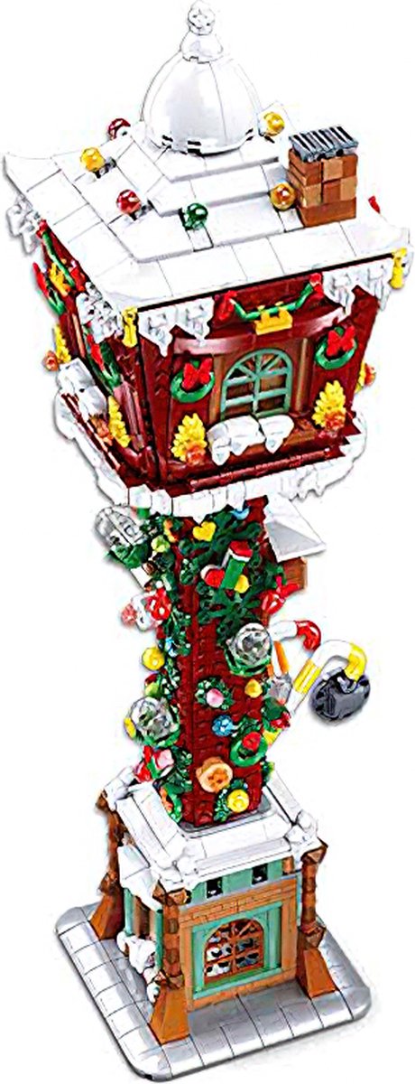 Sluban kerst Licht toren, Kerst huis, Sluban B0990, Sluban, Kerst,