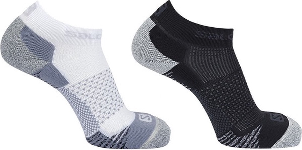 Salomon Sokken Running Cross 2pack – 42/44 Zwart