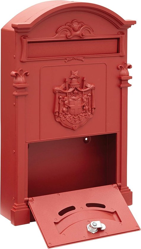 Brievenbus zwart Verma Geroba in webshop showroom