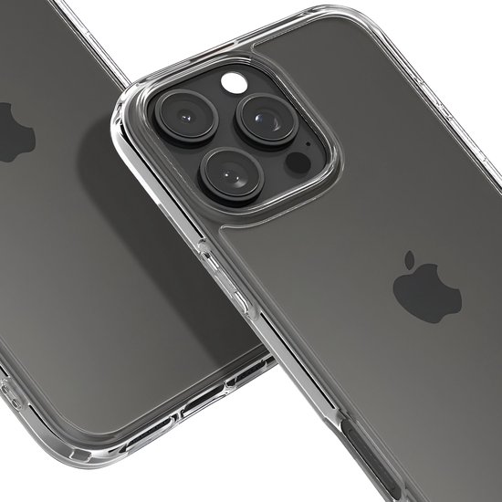 Spigen Ultra Hybrid Hoesje Geschikt voor Apple iPhone 16 Pro Max - Back Cover met Air Cushion - Transparant