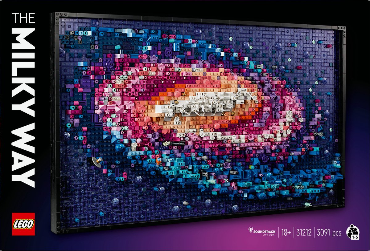 LEGO Art Het Melkwegstelsel - 31212 — afbeelding 8