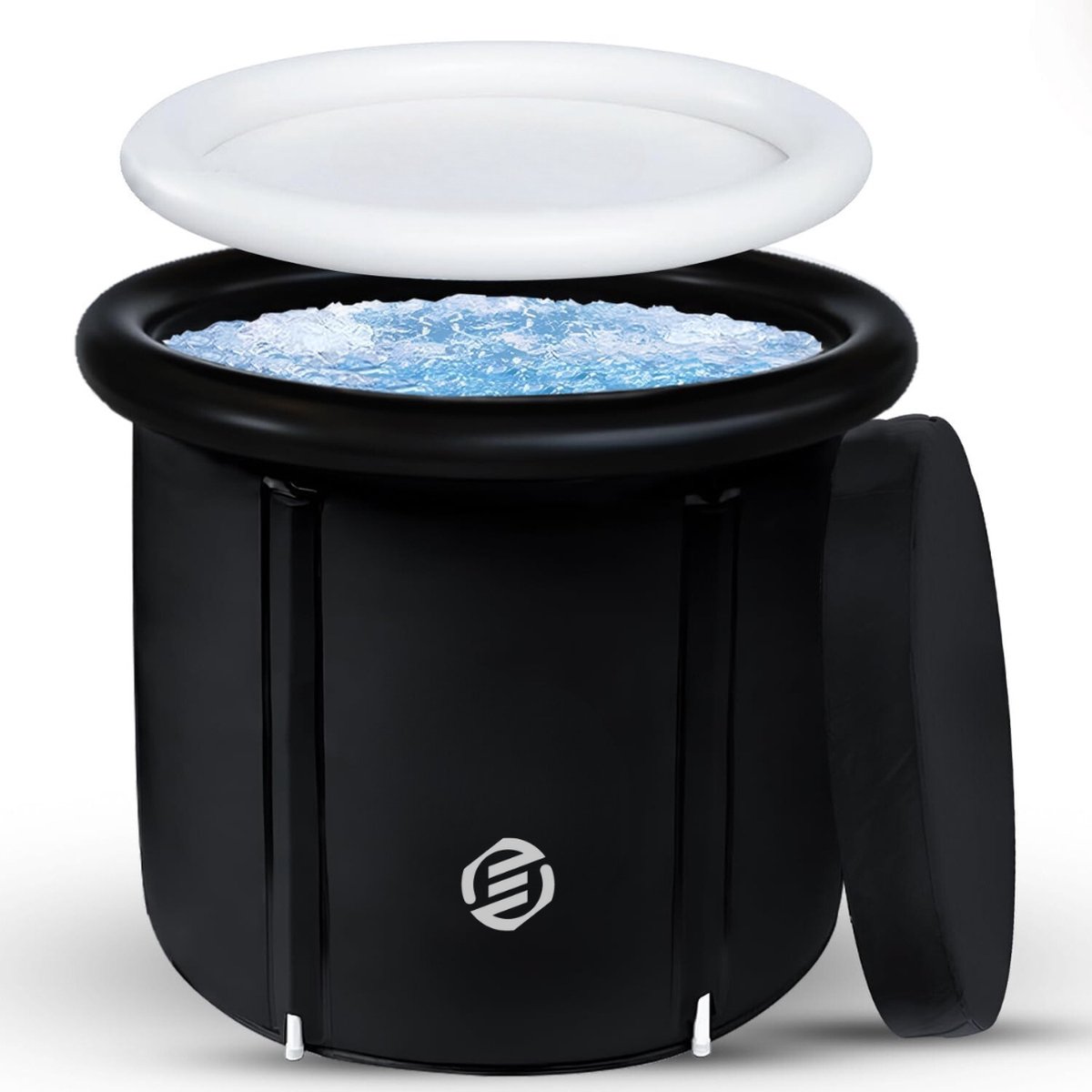 Equivera IJsbad - Ice Bath - Zitbad - Dompelbad - Buitenbad - Bath Bucket - Draagbaar - Geschikt voor Wim Hof Methode
