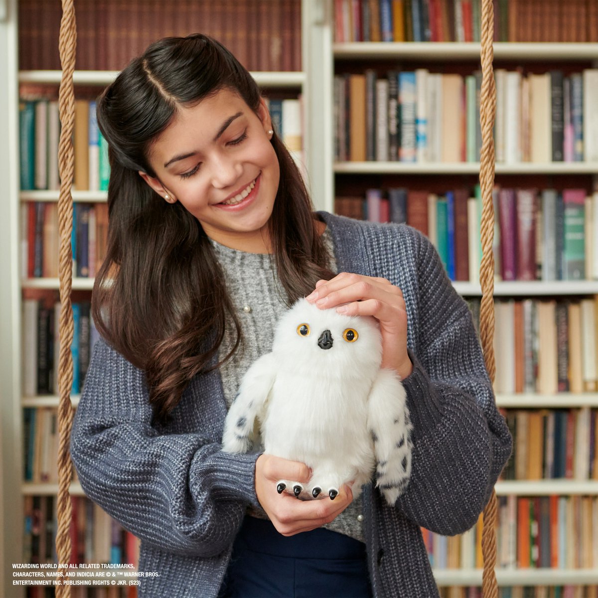 Harry Potter - Interactieve Uil Hedwig - 27cm - Met Geluiden en Bewegingen — afbeelding 17