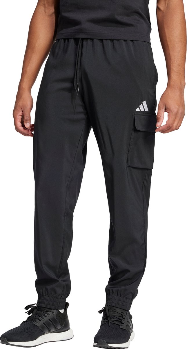 adidas Sportswear Essentials Small Logo Cargobroek Heren Zwart