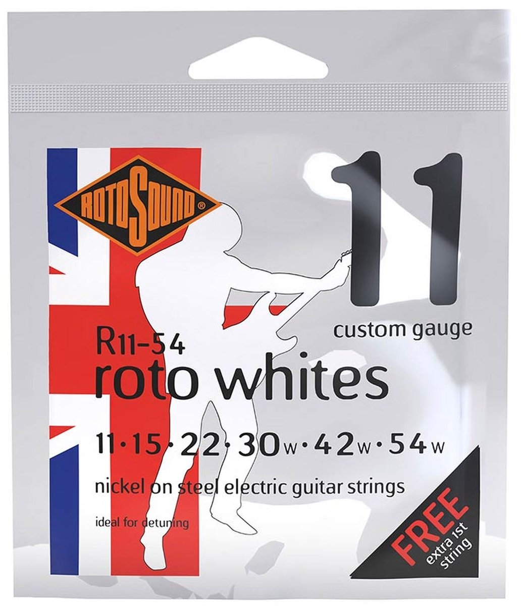 Rotosound R11-54 Roto Snarenset Elektrische Gitaar 11-54 Custom Gauge