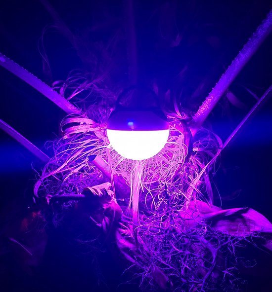 Kampeerlamp - Campinglamp met magneet - Tentlamp USB-C Oplaadbaar - Verstelbaar in kleur en helderheid - Camping Lamp - Met RGB kleuren - Kan SOS-signaal uitzenden in morsecode! van Productpineapple — afbeelding 4