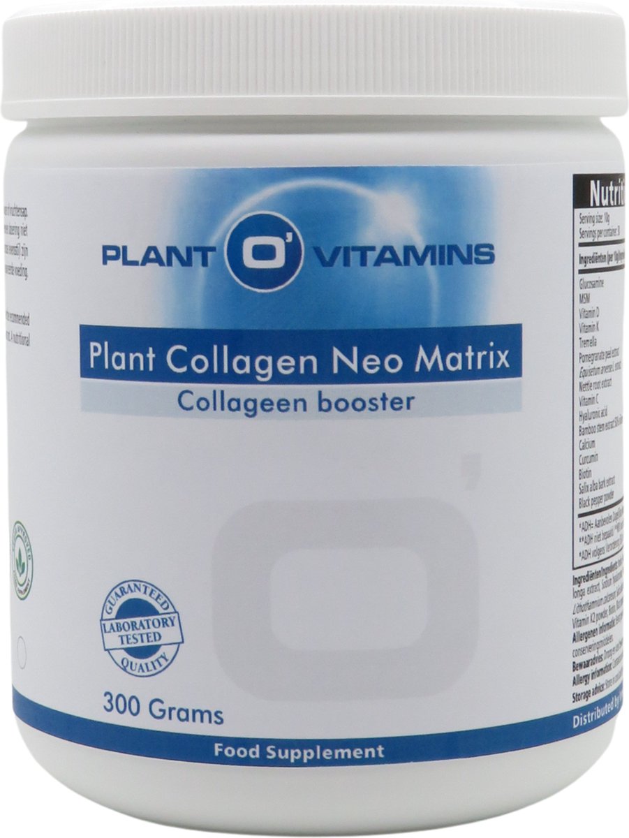 Goedkoopste Plant Collagen Neo Matrix Plantovitamins 300 Gram