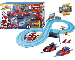 foto van Carrera First Spidey Amazing Friends - It's Spidey Time! - Spidey vs. Spin - Racebaan 2,4m Racebaan
