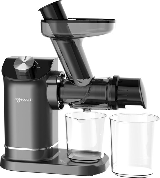 Slow Juicer 300W - Efficiënte Sapcentrifuge voor Groenten en Fruit met