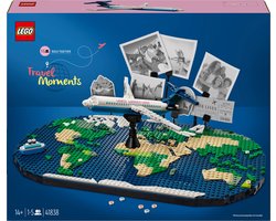 LEGO Vakantieherinneringen bouwset met wereldkaart - 41838 Image