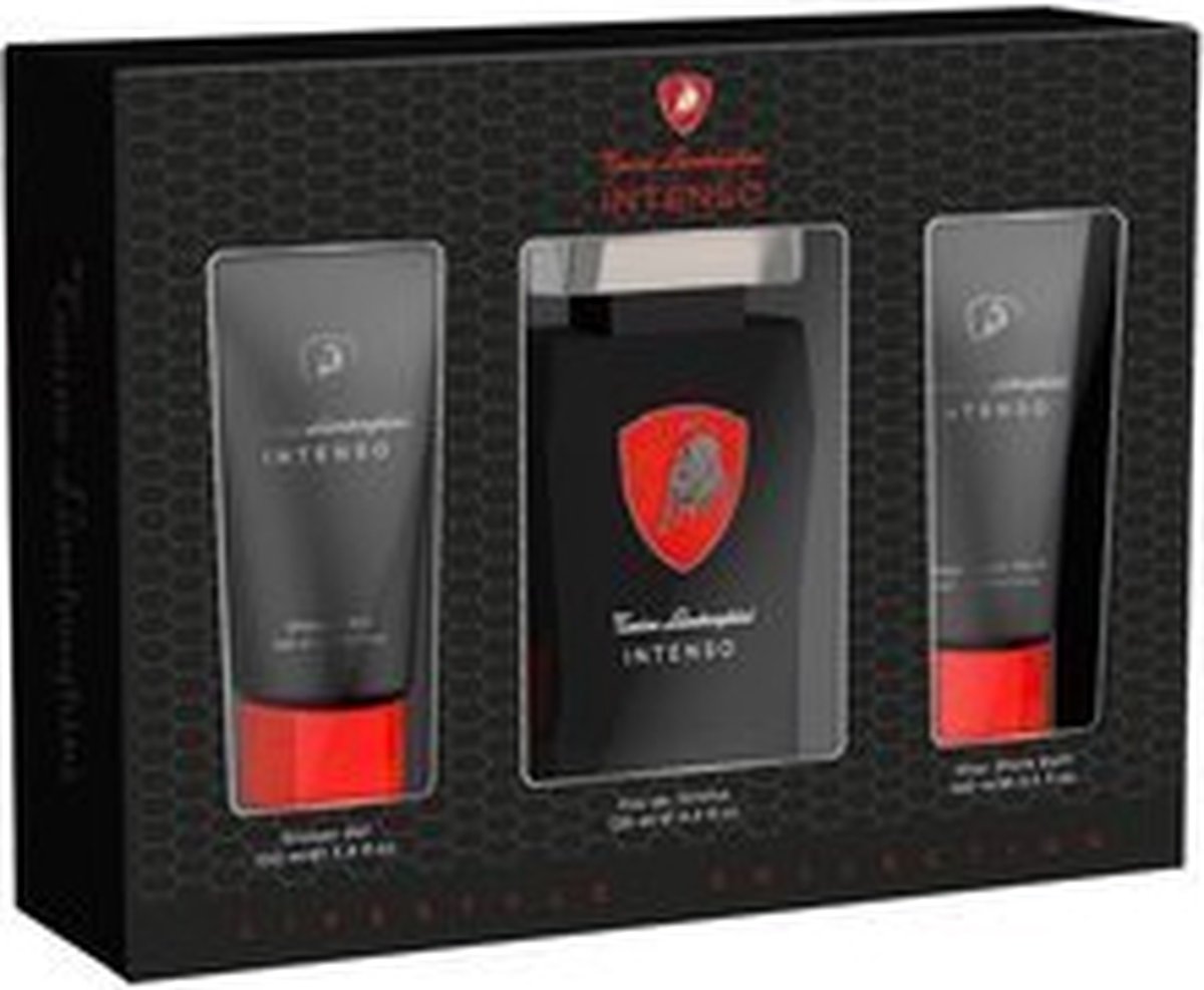 Tonino Lamborghini Classic Eau De Toilette 125ml Spray Gel De Baño 100ml Balsamo After Shave 100ml