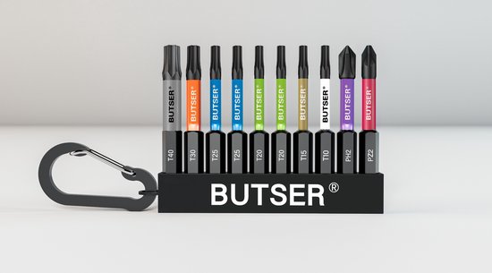 BUTSER Bitset compleet - Gehard S2 staal - Geschikt voor ...