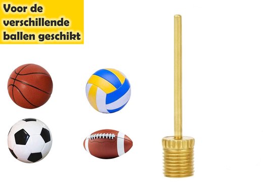 Fietspomp met drukmeter 12 bar Inclusief Adapters 14 stuks zwart van Dunlop — afbeelding 4