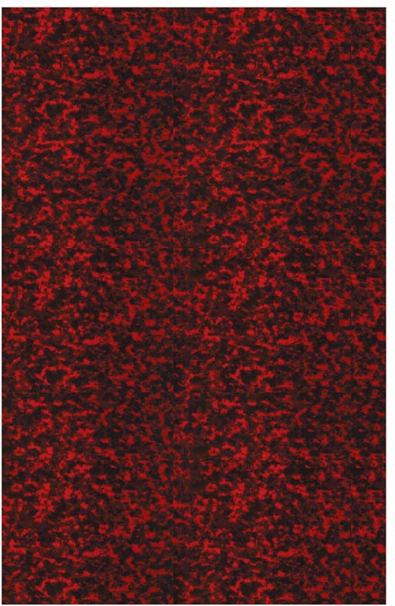 Boston PG-334-RR pickguard material, 3 ply, 45x29cm, tiger red