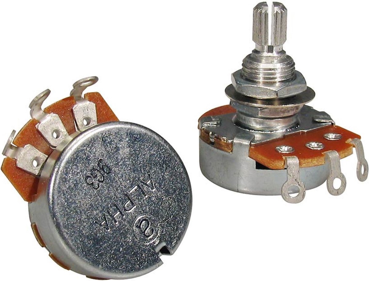 Alpha ALP500-B34 500K Lineaire Potentiometer voor Gitaristen