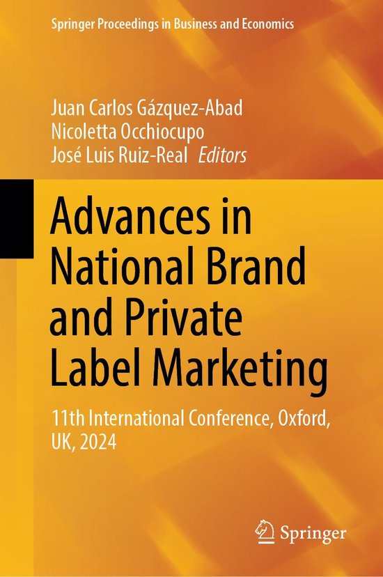Business and Management (R0) - Advances in National Brand an ... - cover