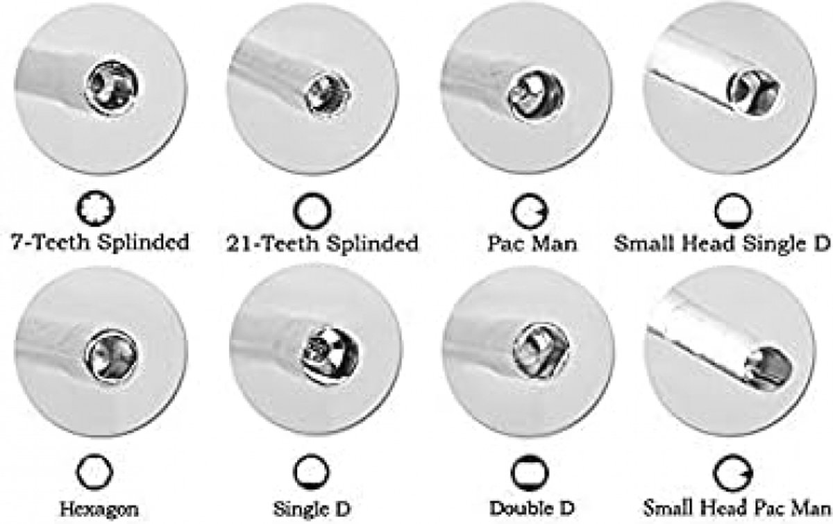 Carburateur afstelgereedschapset Schroevendraaierset Geschikt voor kettingzaag, elektrische trimmers, frezen, onkruidverdelgers, grastrimmers, bladblazers van merken zoals Craftsman, Stihl, Poulan, Ryobi en Husqvarna – foto 5
