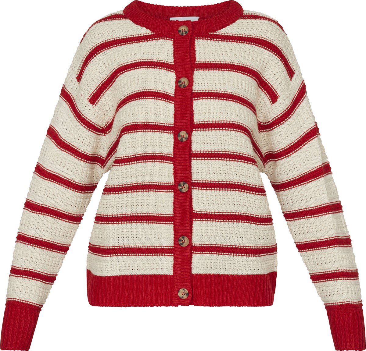 SISTERS POINT Homca-ca - Dames Vest - Bamboo/Ruby - Maat L