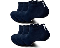 Enkelsokken die niet afzakken - Maat 43-46 - voor Dames en Heren - Naadloze sokken - Sneakersokken Dames en Heren - Sokken