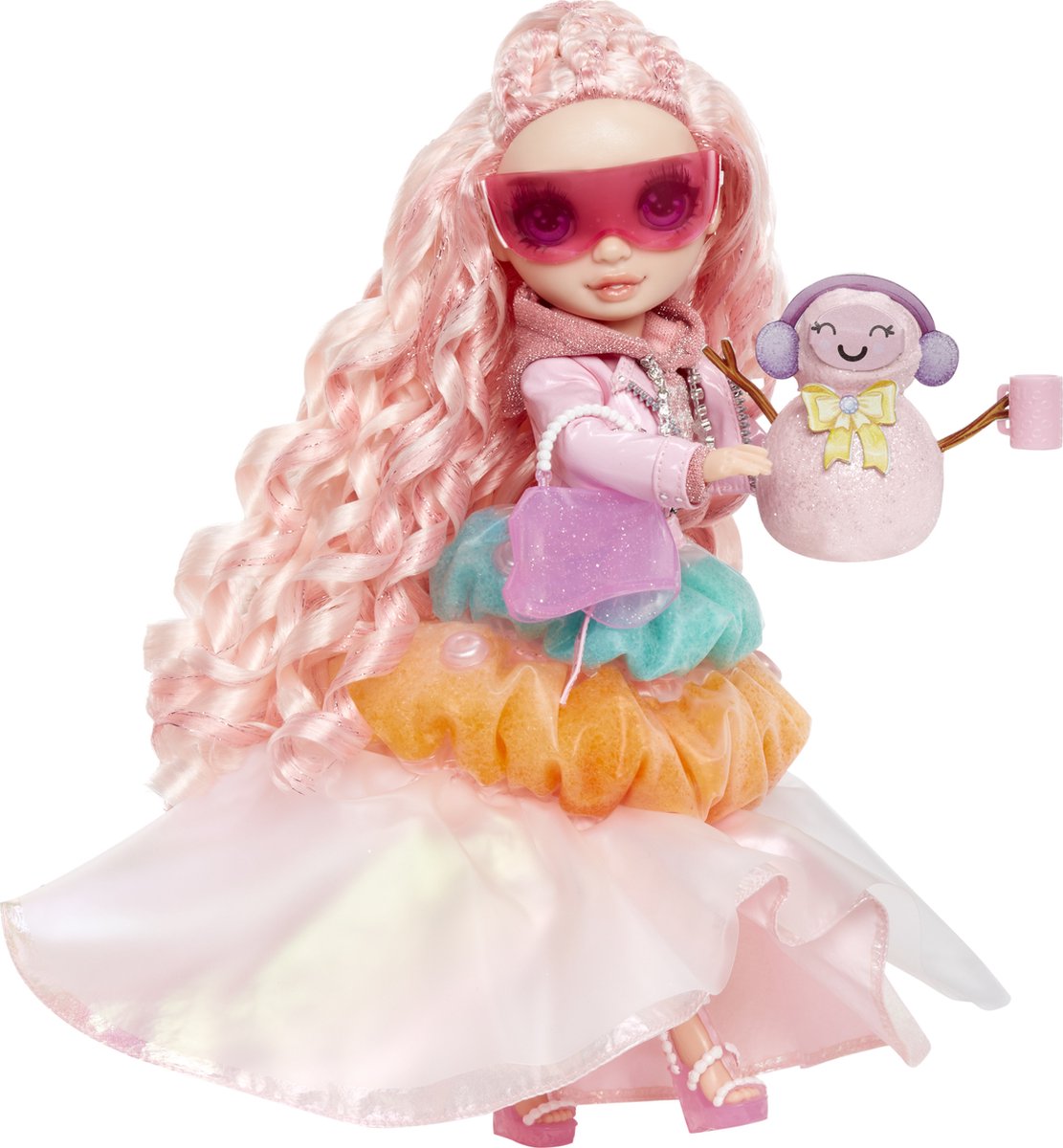 Rainbow High Winter Wonderland pop - Bella (roze) — afbeelding 8