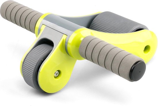 Ultrasport buiktrainer, opvouwbare en ruimtebesparende AB trainer voor crunches, push-ups & diepe squats, beklede hoofdsteun en handgrepen, hoogteverstelbaar (Zwart/Rood