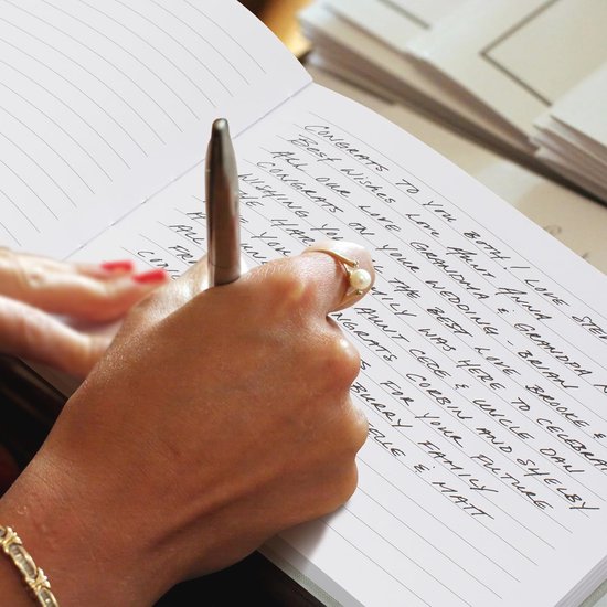 Livre d'or Elegant pour les mariages et les occasions spéciales