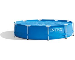 Intex Metal Frame Opzetzwembad Set - Ø 305 cm x 76 cm met filterpomp