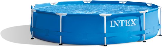 Intex Metal Frame Opzetzwembad Set - Ø 305 cm x 76 cm met filterpomp