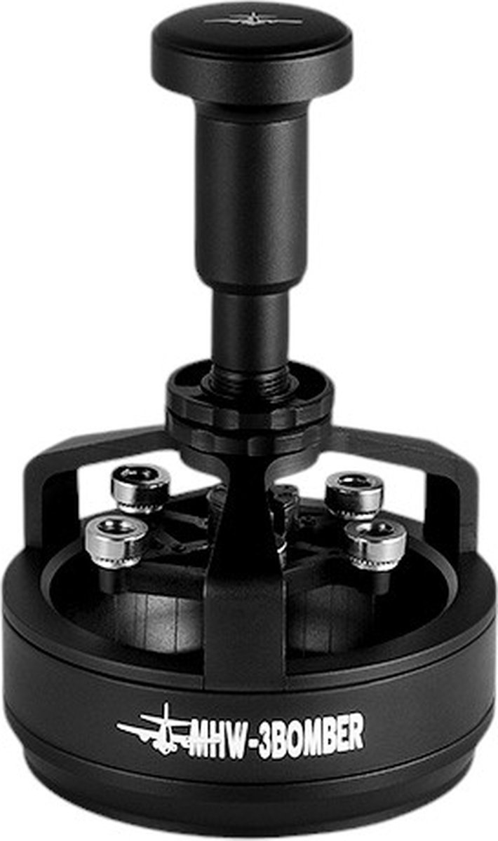 MHW-3BOMBER Cyclone WDT tool - magnetische bevestiging - 58mm espresso distributiegereedschap