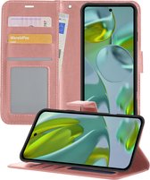 Étui adapté pour Google Pixel 9 Pro XL Case Book Case Cover Wallet Cover - Étui adapté pour Google Pixel 9 Pro XL Case Bookcase Cover - Or rose