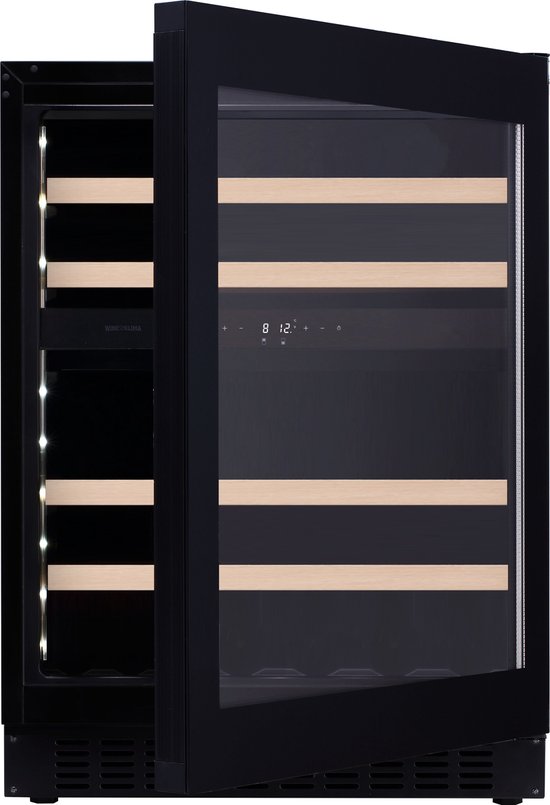 Wine D46-OB72-Push Wijnklimaatkast Onderbouw 2 Zones 46 - Wine - €1.649,00