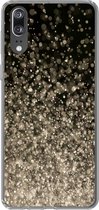 Telefoonhoesje Geschikt voor Huawei P20 hoesje - Glitters - Abstract - Design - Siliconen Telefoonhoesje