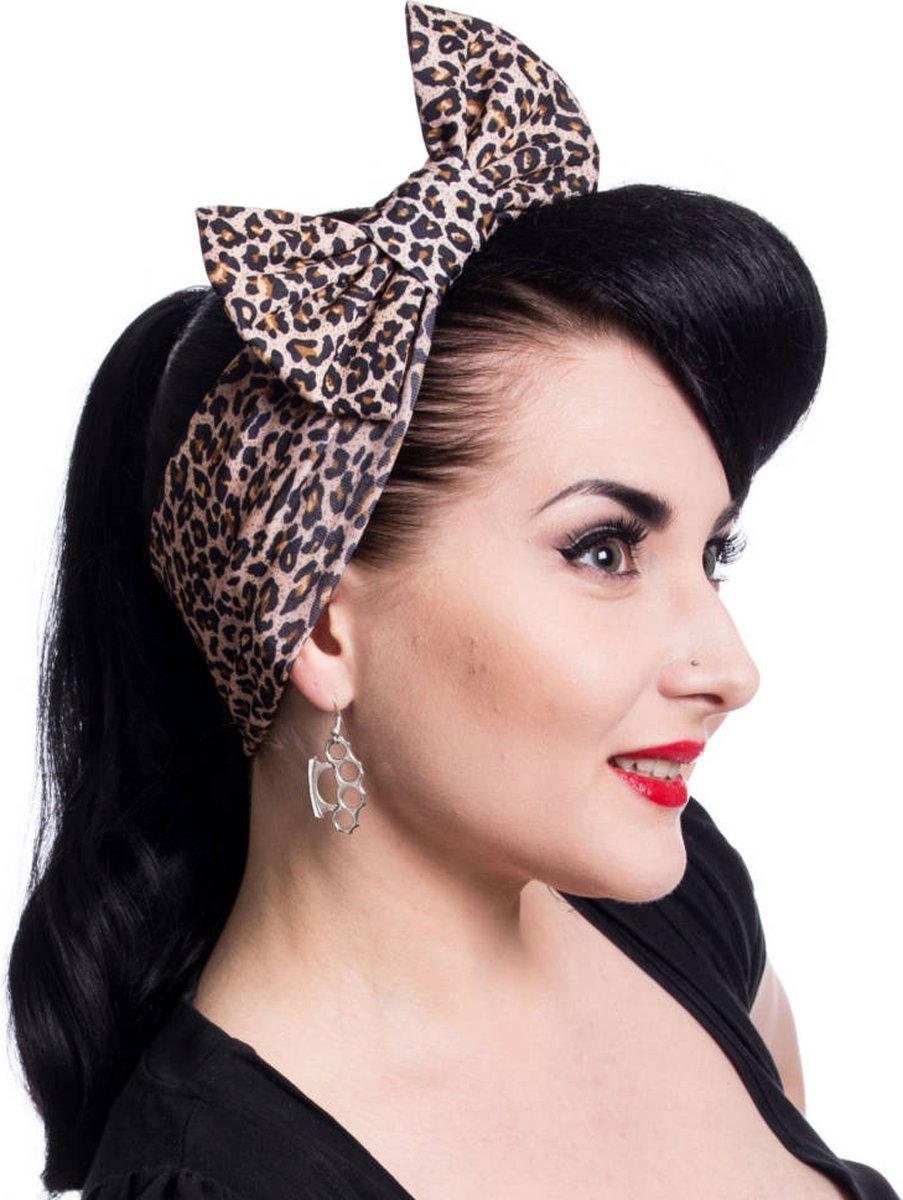 Rockabella - JOLENE Haarstrik - Zwart