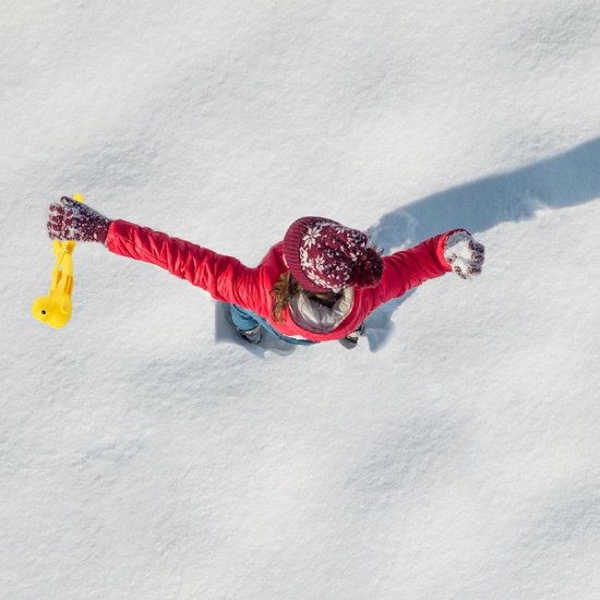 Sneeuwbal-maker - sneeuwbalmachine met sneeuwschep en sneeuwbolvorm - eend voor sneeuwbalgevecht - kindercadeau. van Nivvity — afbeelding 2