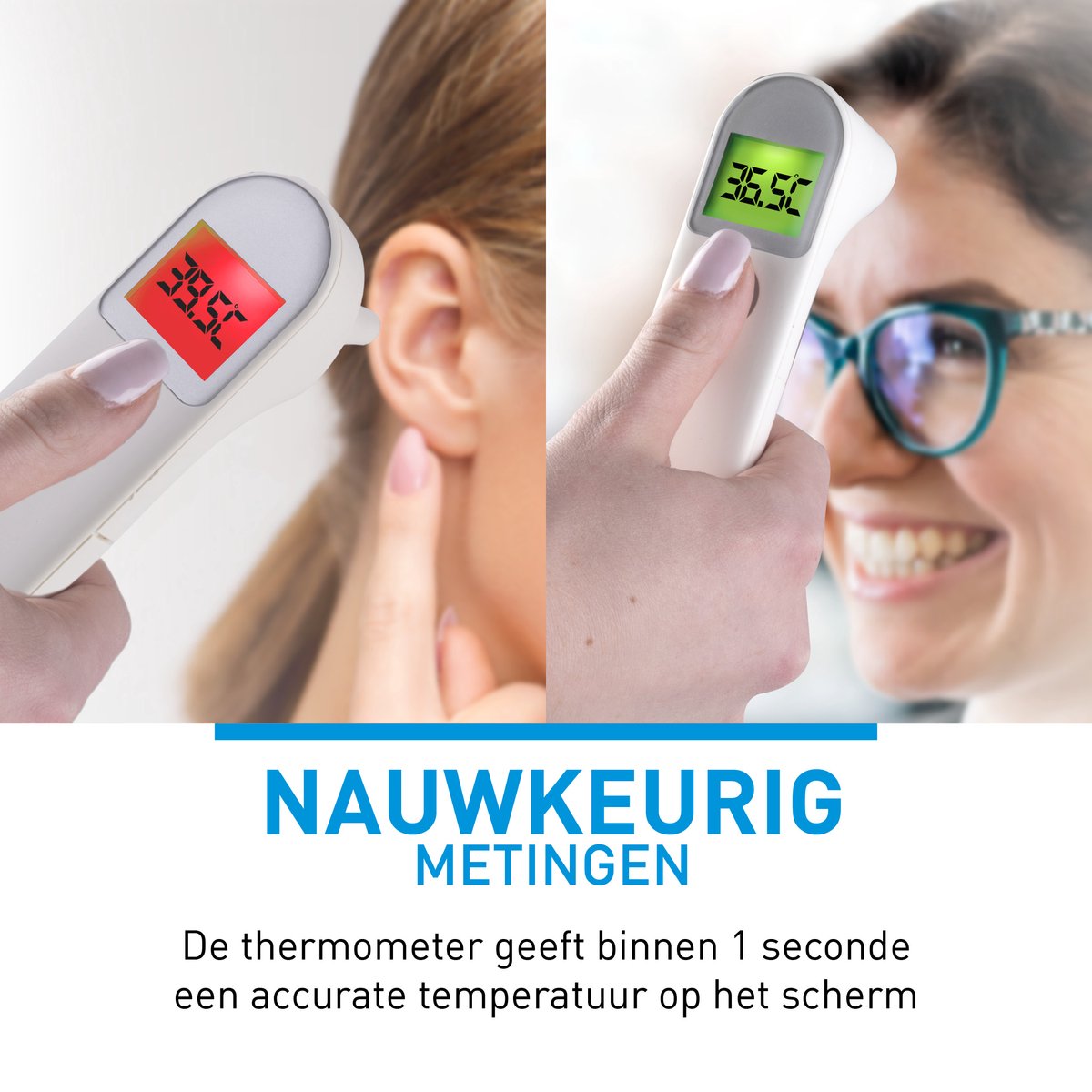 GRUNDIG CO2 Messgerät Ampel - Kalibrierungsautomatik, Akku Betrieb, Signal für Stoßlüften - mobiles hochpräzises Luftqualität Messgerät mit idealer Sichtbarkeit und einfacher Bedienung (Gerät