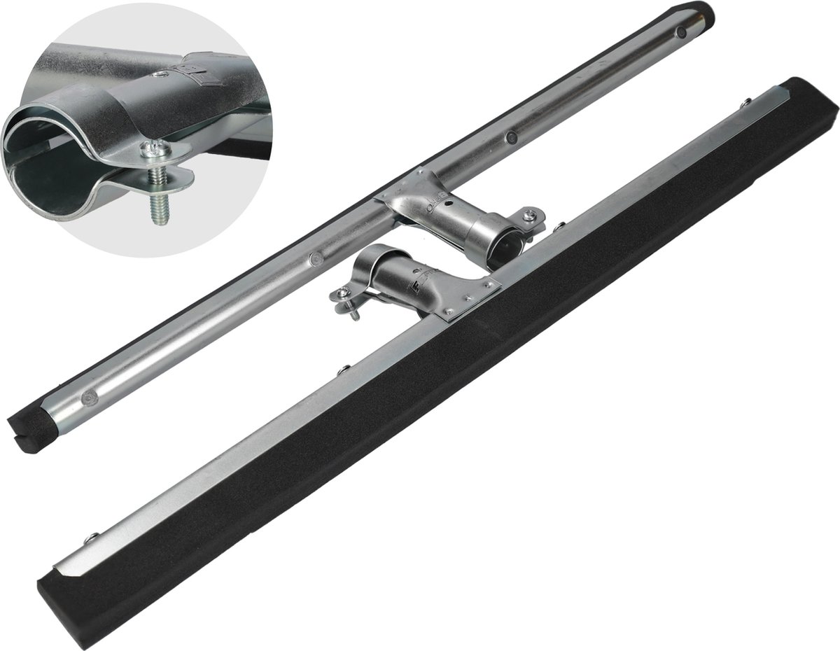 Goedkoopste Trekkers - Trekker douche - Zeem - Ramen wassen - Koppen met rubberen rand - Voor binnen en buiten gebruik - Compact formaat - Grijs