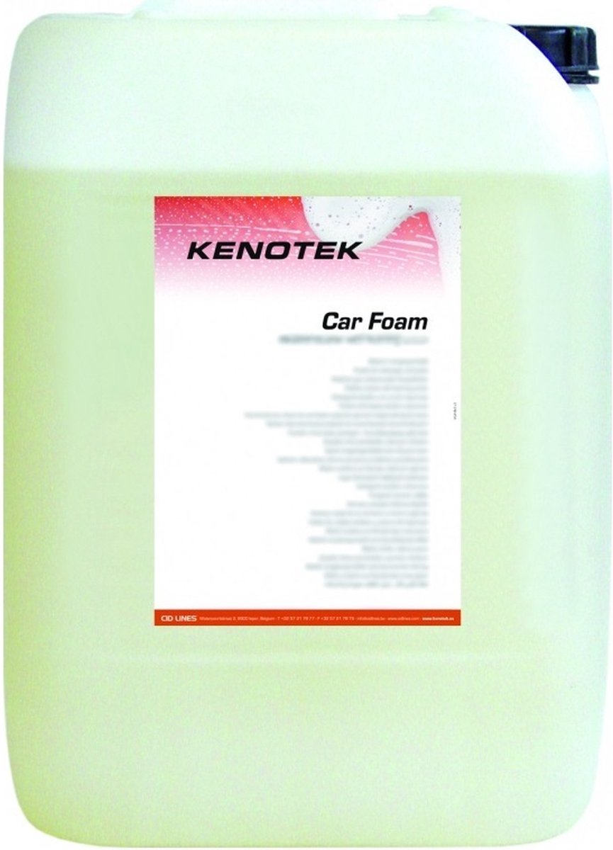 KENOTEK - Car Foam PH-Neutral - Limoen Geur - 20L - 20L