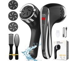 BAESS Elektrische Eelt verwijderaar - Waterdicht - Voetvijl - Eeltvijl - Oplaadbaar - Eeltverwijderaar - Zwart