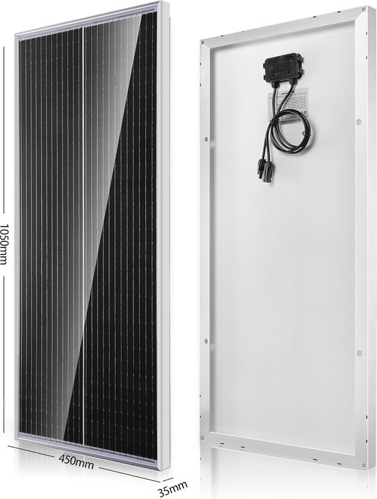 ALLPOWERS SF200 Flexibel zonnepaneel, 200 W, ETFE monokristallijn
