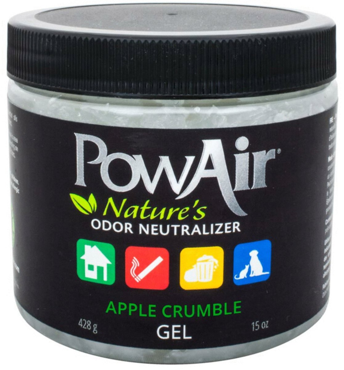 Powair Gel Apple Crumble - Geurneutralisator - Geurverwijderaar - Luchtverfrisser - 400 g