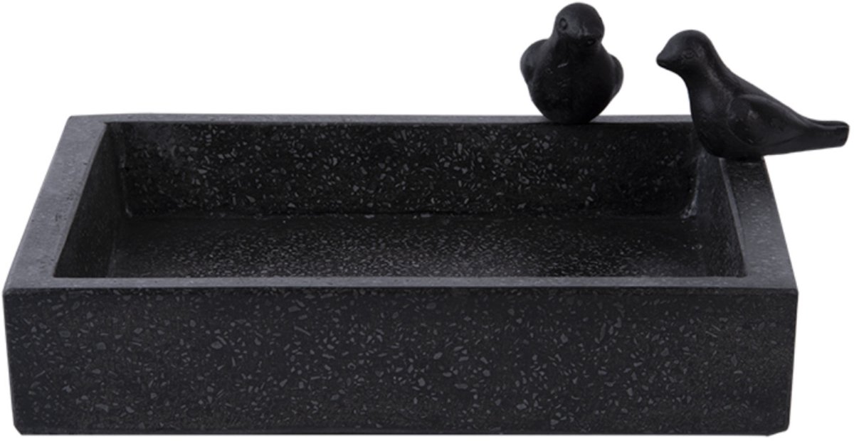 Esschert Design Vogelvoederschaal Terrazzo Vierkant