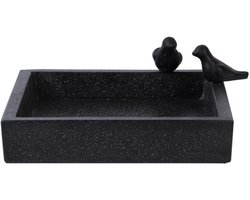 Best For Birds Vogelbad Terrazzo Vierkant - Drinkbak - 32x32x12 cm