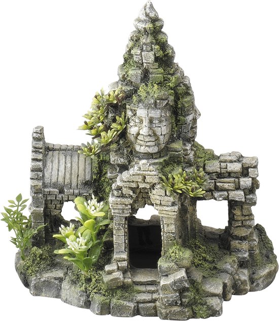 Aqua D'ella Tempel Angkor Wat - Aquariumornament - 24 x 16,7 x 24,5 cm