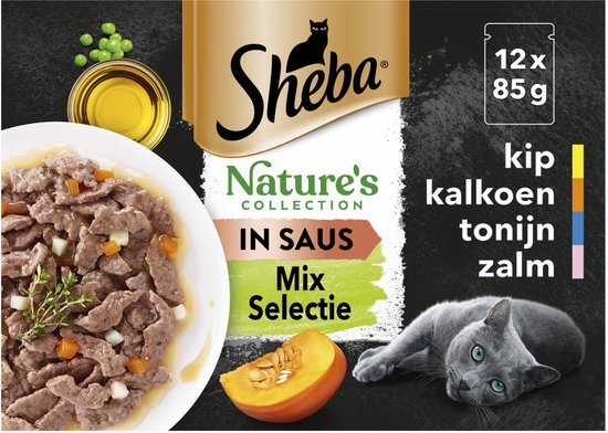 SHEBA Nature's Collection, met gevogelte