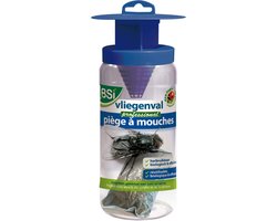 BSI - Vliegenval met Lokstof Fly Attract 40 g - Herbruikbare Vliegenval - Ecologische Lokstof - Effectieve Vliegenbestrijding