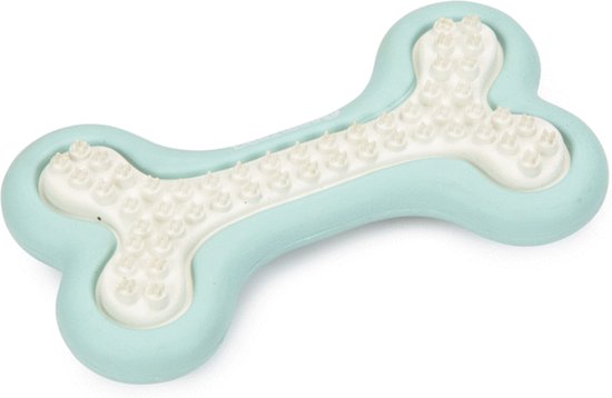 Beeztees Puppy Dental Bot - Puppy Speelgoed - Puppy Kauwspeelgoed - Hondenspeelgoed - Groen - 10x5,5x2 cm