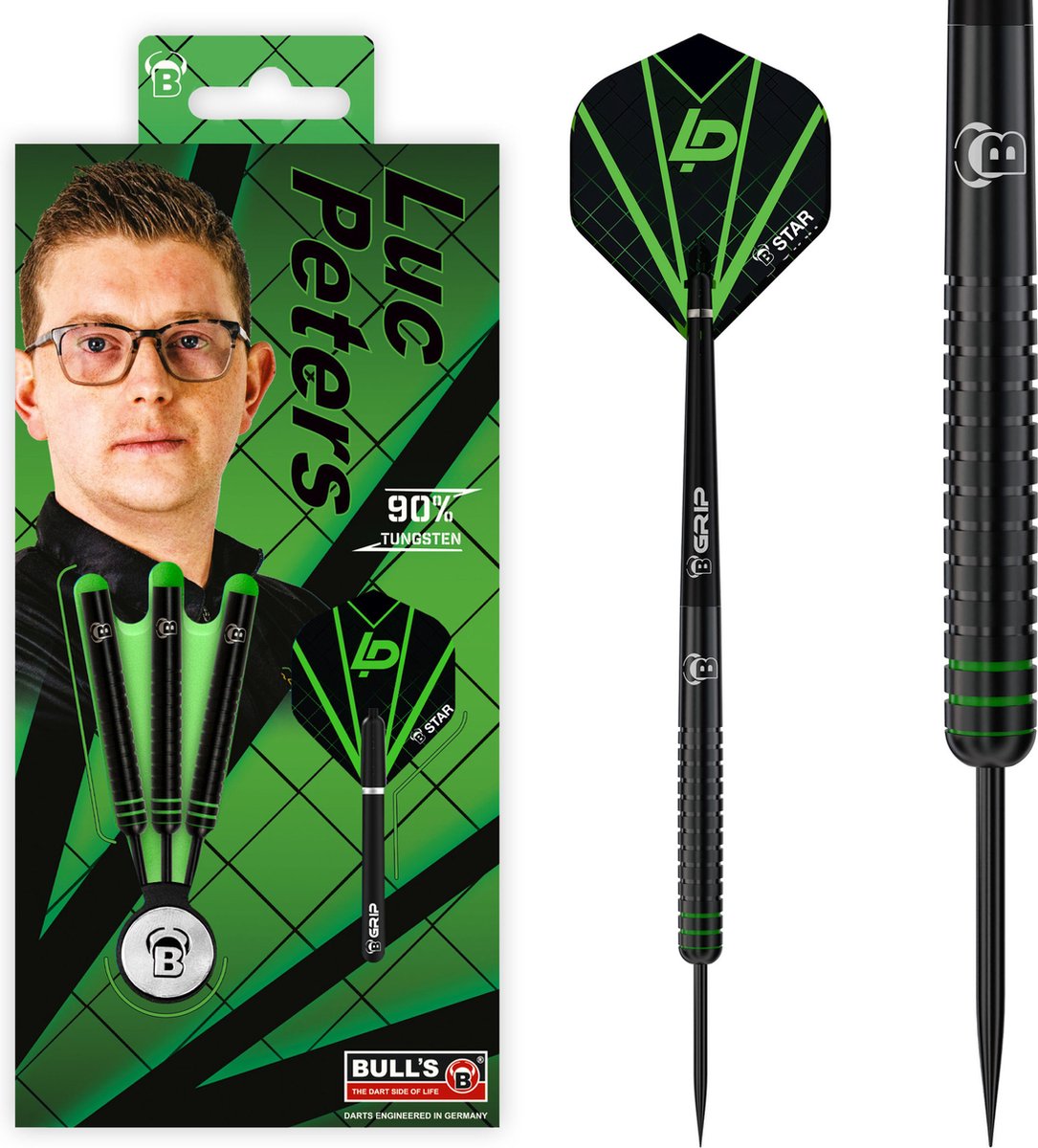 BULL'S Luc Peters 90% - Dartpijlen