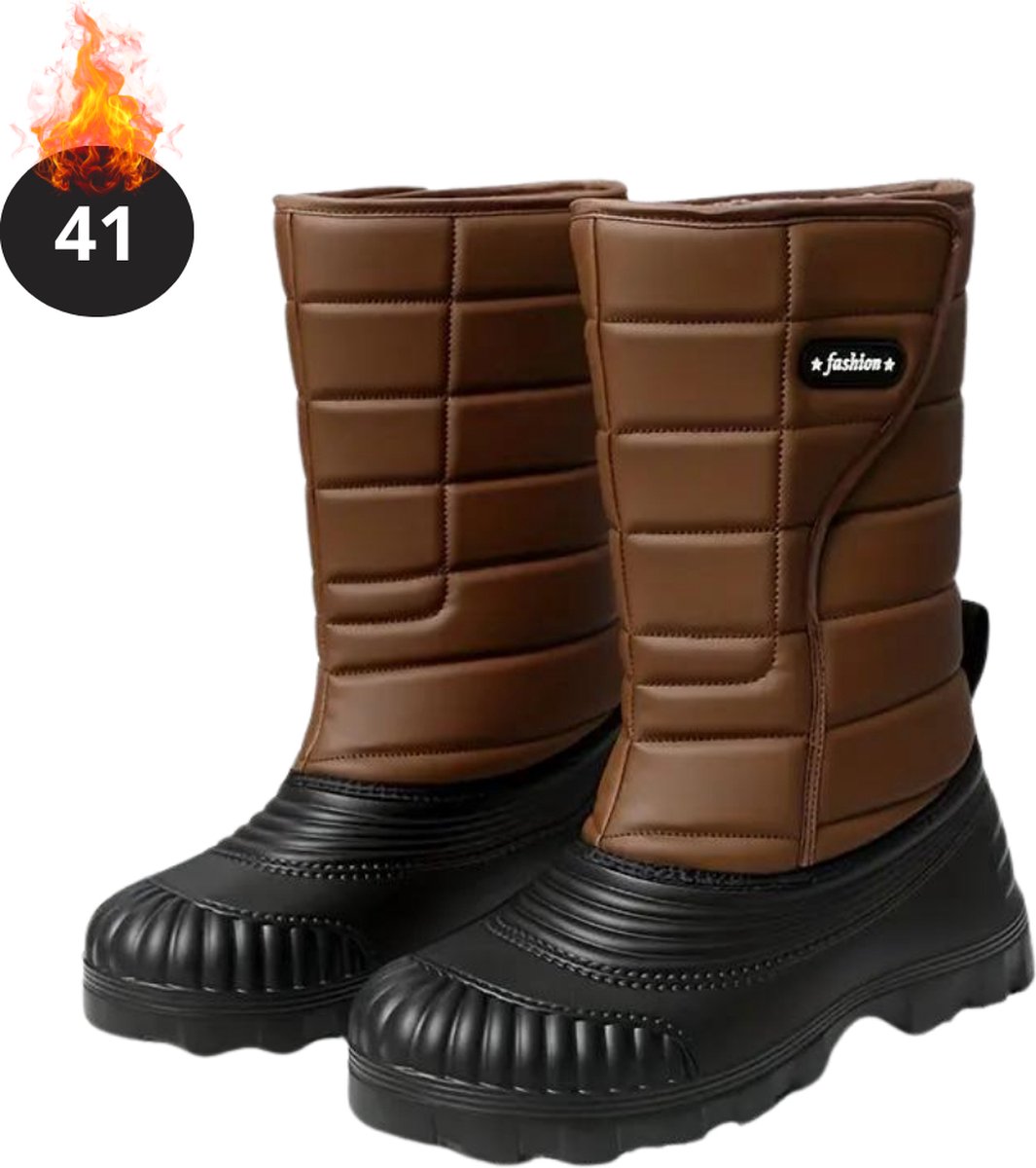 Bovista Snowboots - Sneeuwschoenen - Sneeuwboots - Dames - Wintersport - Ski - Skischoenen - Bruin - 41 - Antislip - Winter